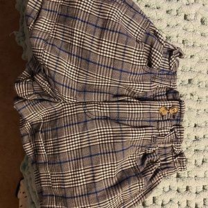 Plaid Soft Mom shorts